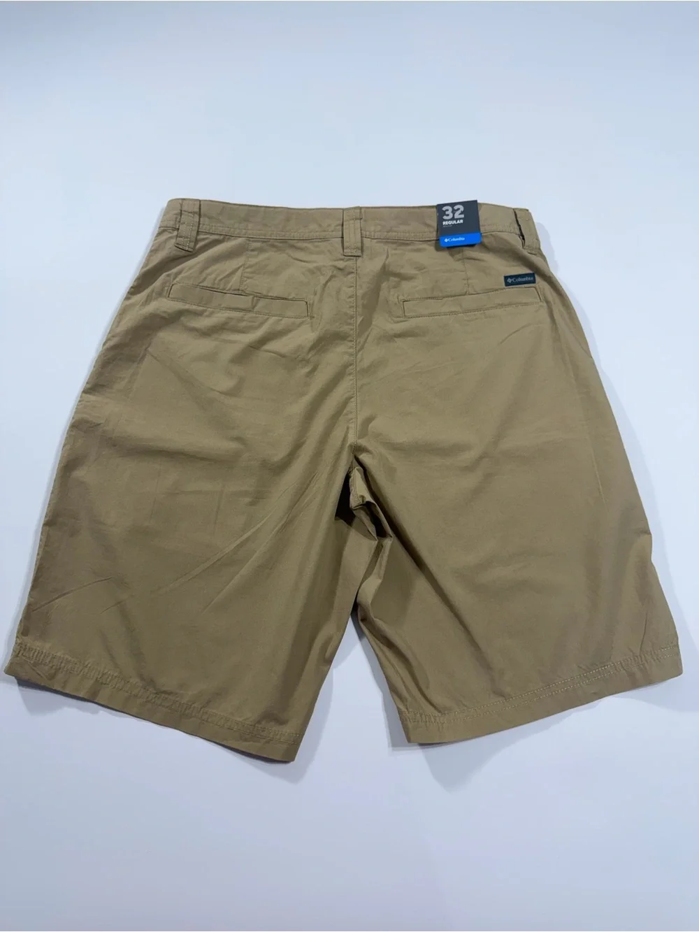 Columbia Washed Out Shorts Men’s 32 Crouton Khaki Tan 10” NWT